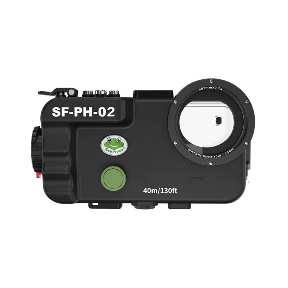 Sea frogs Waterproof Case, 130ft/40m Underwater Full Sealed Cover Snowproof Shockproof Dirtproof IPX