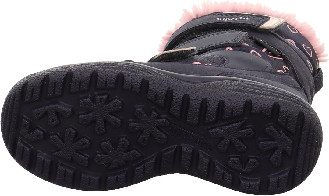 Superfit Mädchen Crystal Gore-tex 1-009090 Stiefel 25 EU Weit Blau Rosa 8020, 25 EU Weit Blau Rosa 8