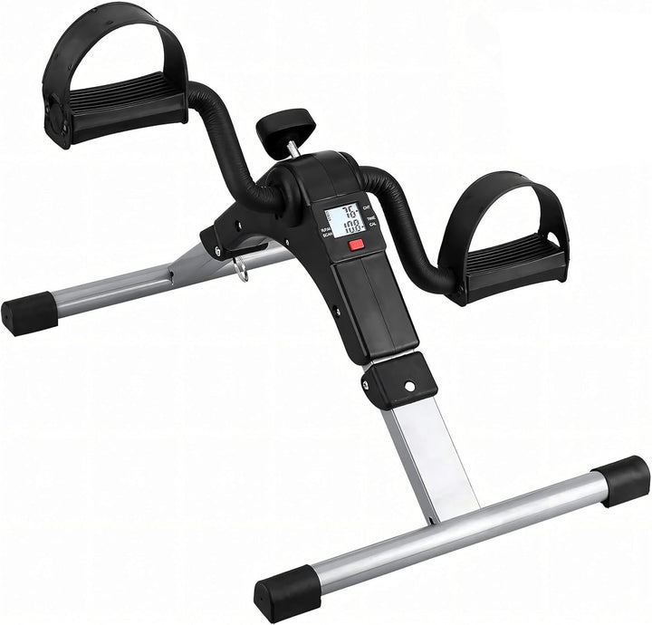 Retoo Pedaltrainer Mini Heimtrainer für Senioren – Leiser Arm- & Beintrainer mit LCD-Display, Einste