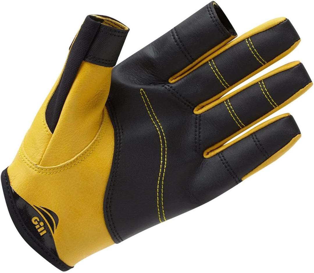Gill Pro Long Finger Sailing Gloves 2023 – Schwarz, S