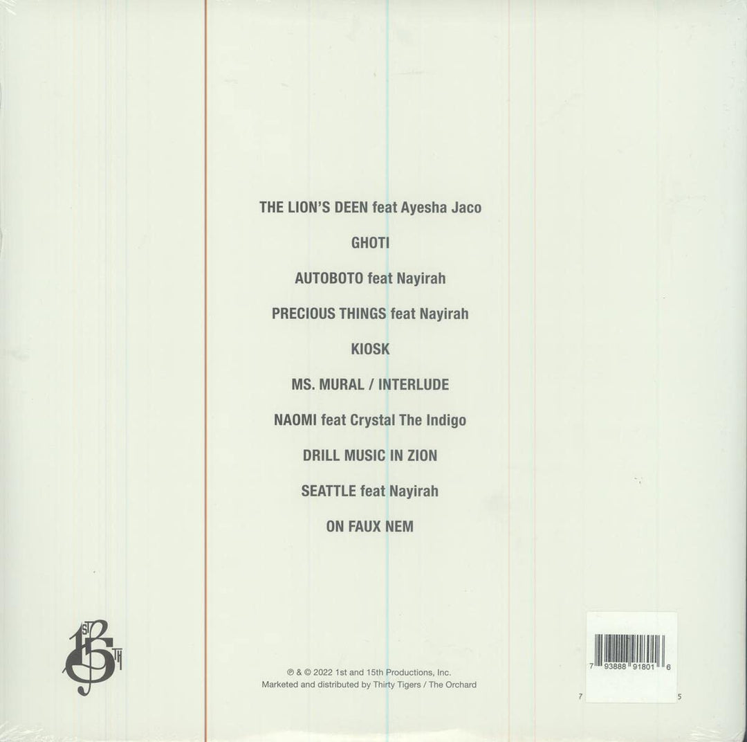 Drill Music in Zion, Vinyl