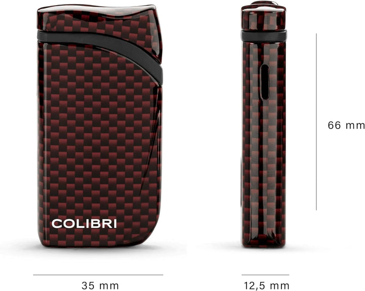 Colibri Falcon Sturmfeuerzeug | Zigarren und Zigaretten Jet Feuerzeug | Windbeständig | Funktioniert