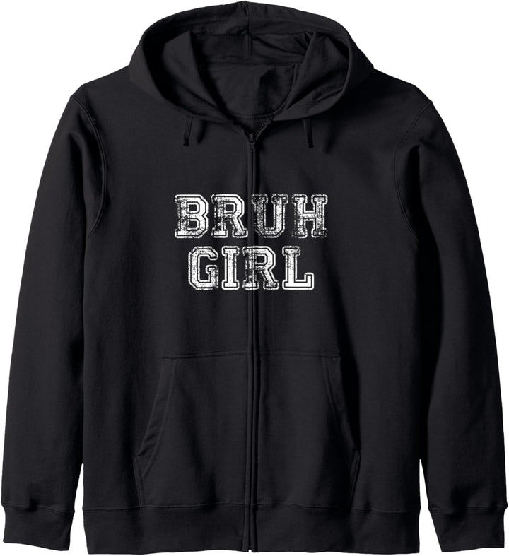 Bruh Girl Meme Kapuzenjacke