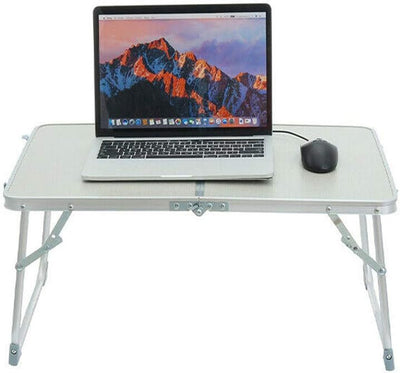 60 x 40 cm Tisch für Laptop, Picknicktisch, Klapptisch, Lesetisch, Couchtisch, Betttisch, Kaffeetisc