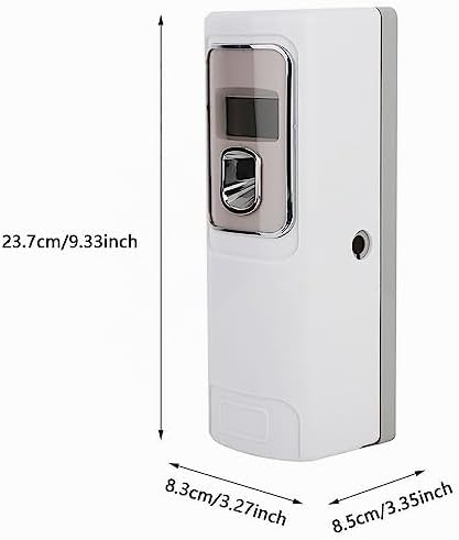 Lufterfrischer-Zufuhr, elektrische LCD-Anzeige Automatische sprühfreie an der Wand befestigte Spray-