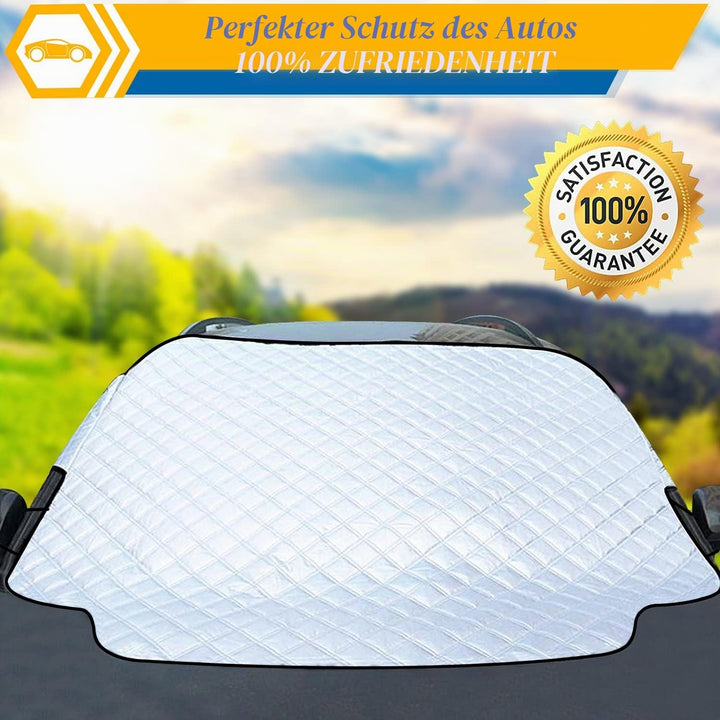 WIN.MAX Frontscheibenabdeckung Auto Scheibenabdeckung Faltbar Sonnenschutz Winter Windschutzscheiben