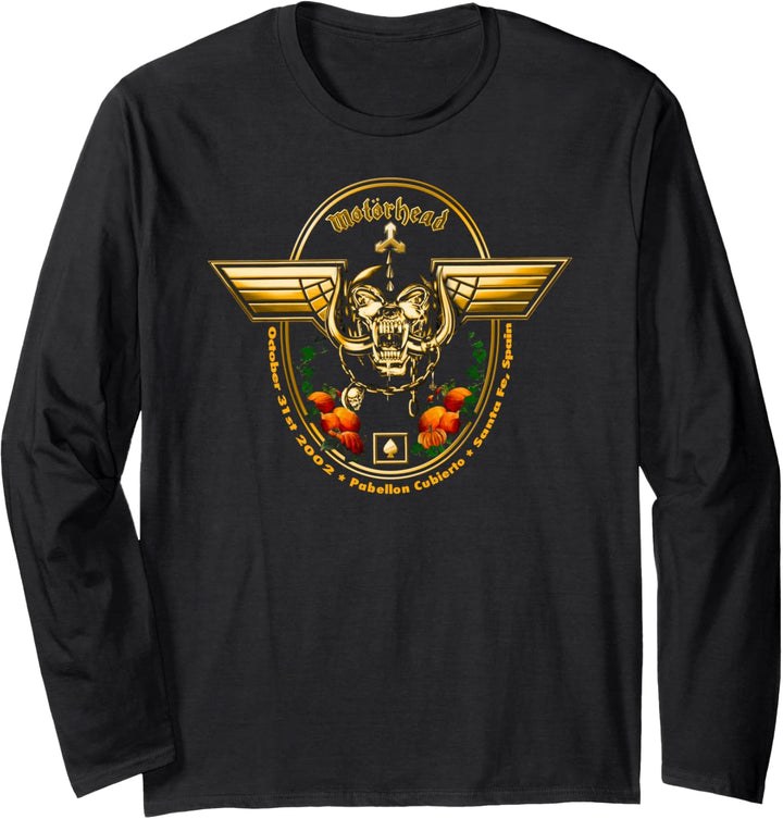 Motörhead – Gold Warpig Pumpkin Halloween Langarmshirt