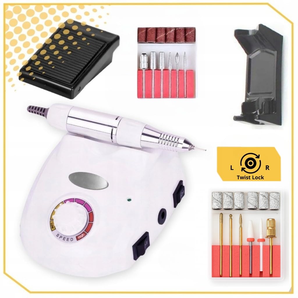 MANICURE PEDICURE PROFI FREESSEONAL SET 65W Weiss, Weiss