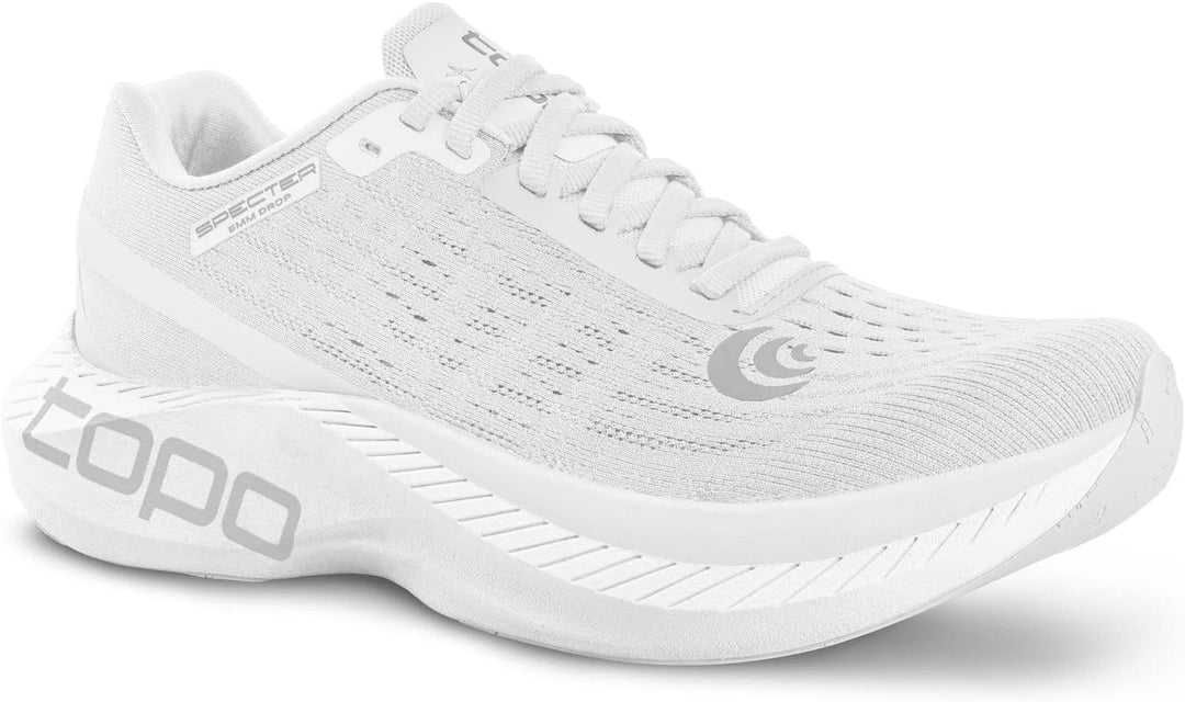 Topo Athletic Herren SpecterSCHUHE 42 EU Weiss Grau, 42 EU Weiss Grau