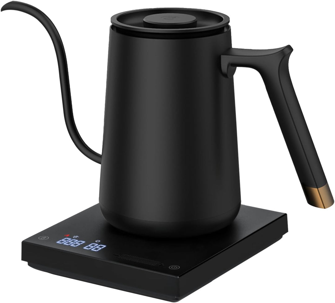 TIMEMORE wasserkocher mit temperatureinstellung Elektrischer Schwanenhalskessel BPA-freier wasserkoc