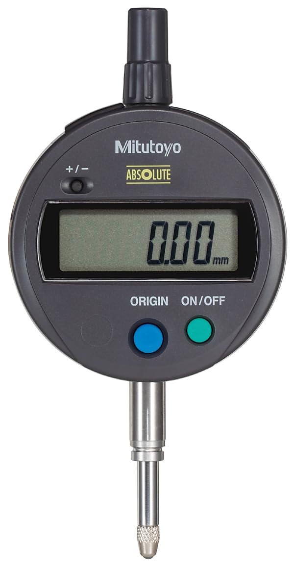 Mitutoyo 543-781B-10, Digitale Messuhr ID-S, 12,7 mm, 0,01 mm, IP42, Flache Rückplatte, Metrisch, mi