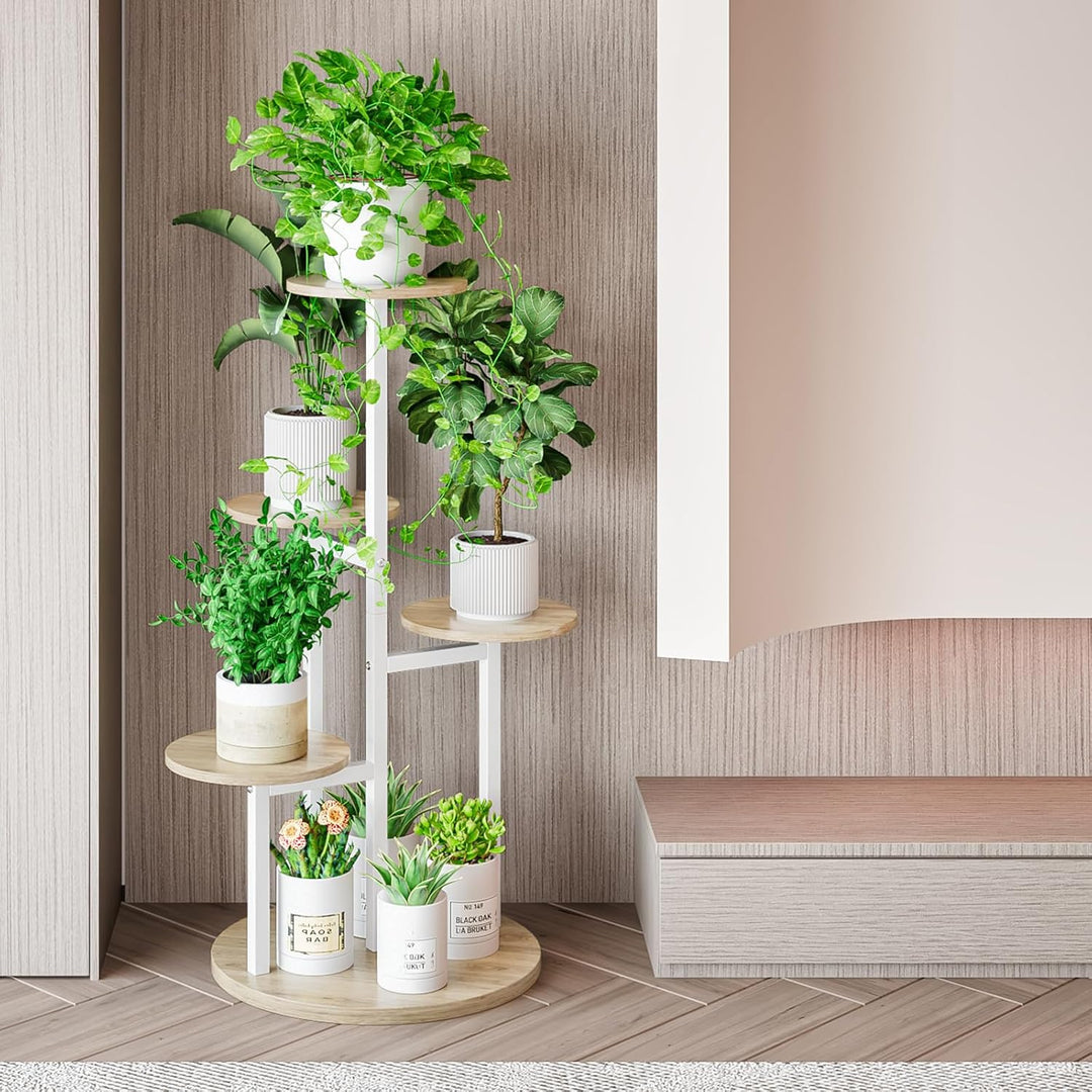 Pflanzenständer für den Innenbereich 5-stufiges Pflanzenregal Eckdisplay Halterung für mehrere Blume