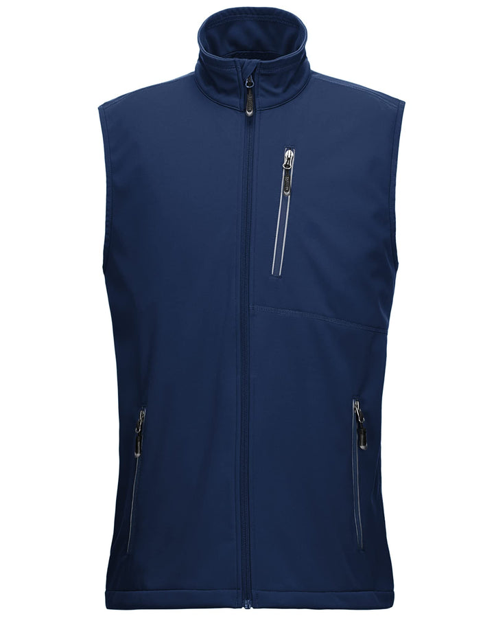 33,000ft Leichte Softshell Weste für Herren, Wasserdichte Winddichte Laufweste, Atmungsaktive Vest G