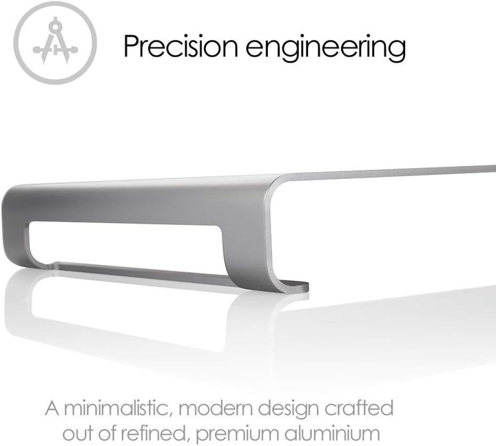 Desire2 Monitor Ständer Riser Stand Aluminium Monitorständer Bildschirmständer für Schreibtisch komp