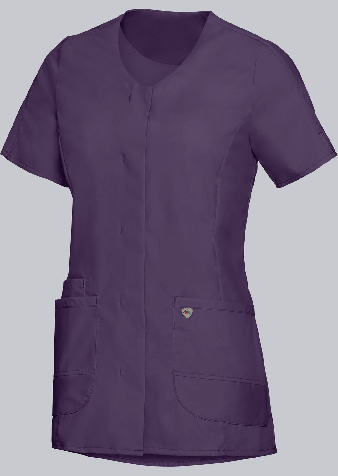 BP Med Tunics 1764-241-0890 Kasack für Damen - 1/2 Ärmel und V-Ausschnitt - 49% Baumwolle, 48% Polye