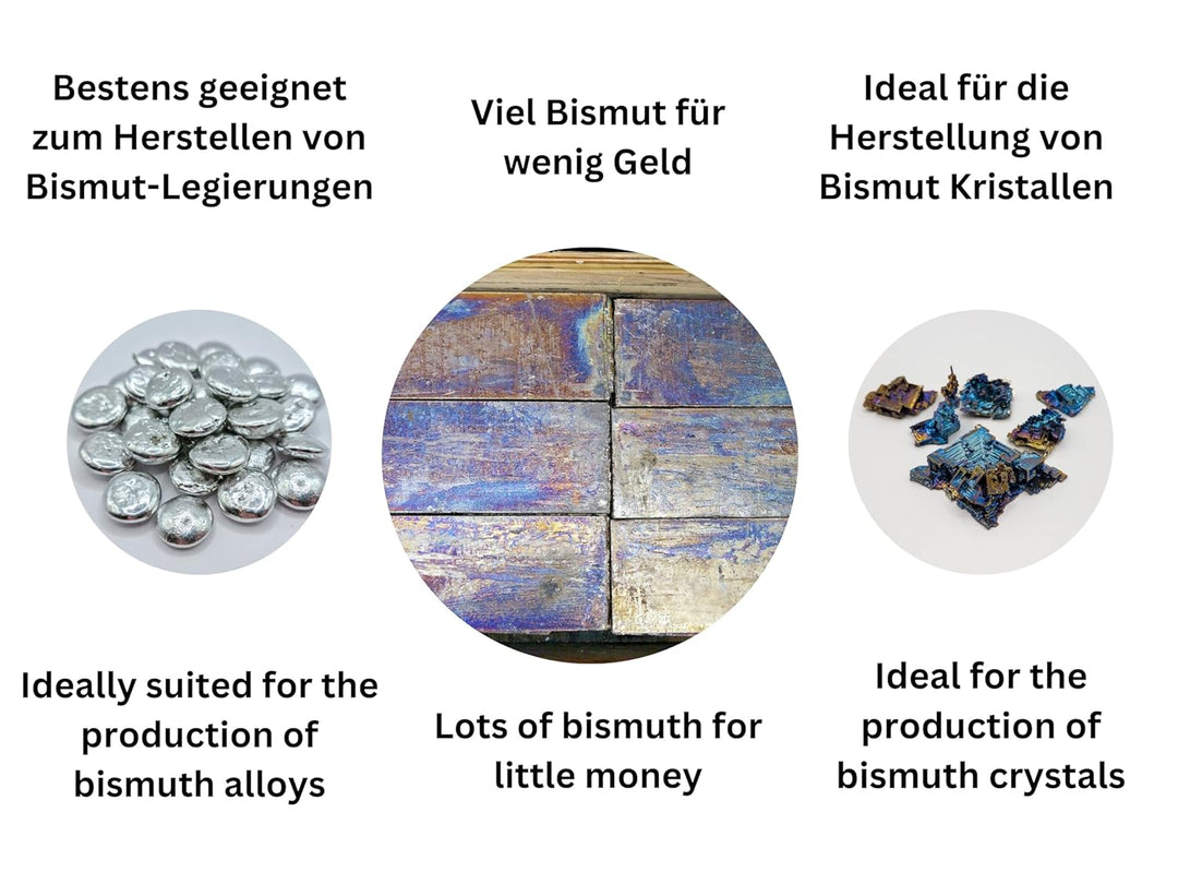 Bismut Barren Bi99,99 4N 15,5kg Reines Bismut