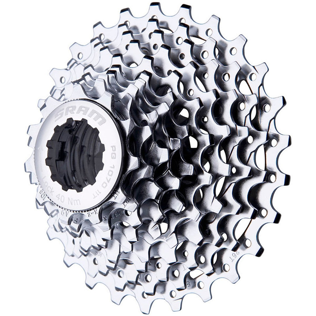 Sram PG-1070 // 10-Fach Kassette (12-26 Zähne) silber, silber