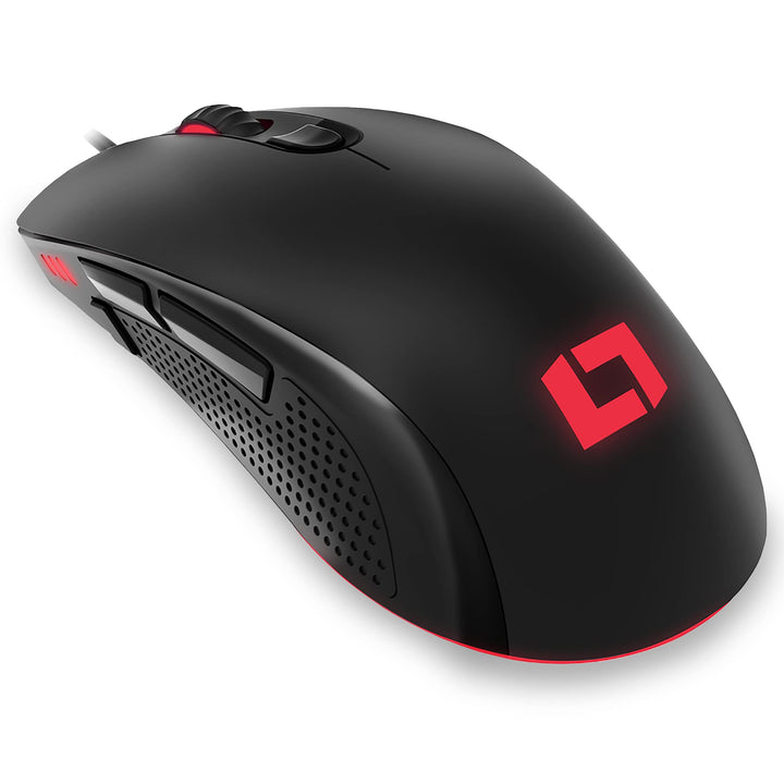 Lioncast ® LM60 Gaming Maus mit Kabel [PROGRAMMIERBARE Tasten] - Gaming-Mäuse für PC - Beste MMO Gam