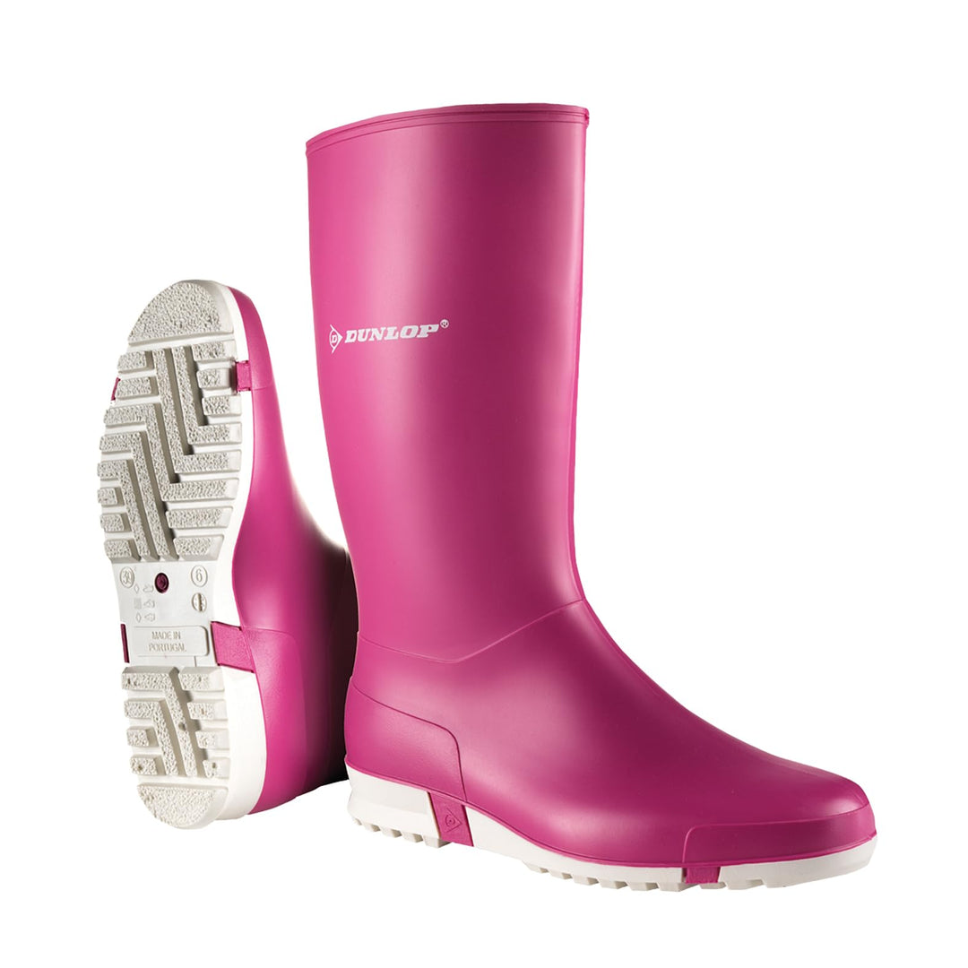 DUNLOP Regenstiefel Sport 32 EU Pink, 32 EU Pink