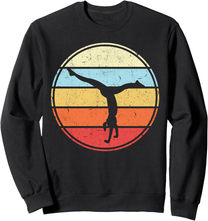 Vintage Gymnastik Funny Gymnastik Cartwheel Sweatshirt