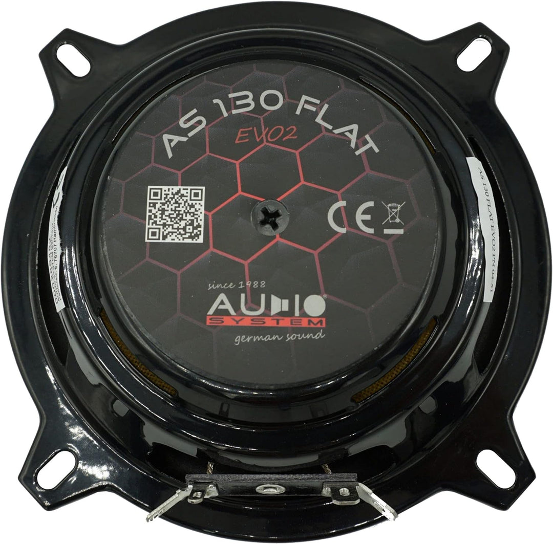 Audio System AS 130 Flat EVO2 Flache Tief/Mitteltöner 240 Watt - 1 Paar
