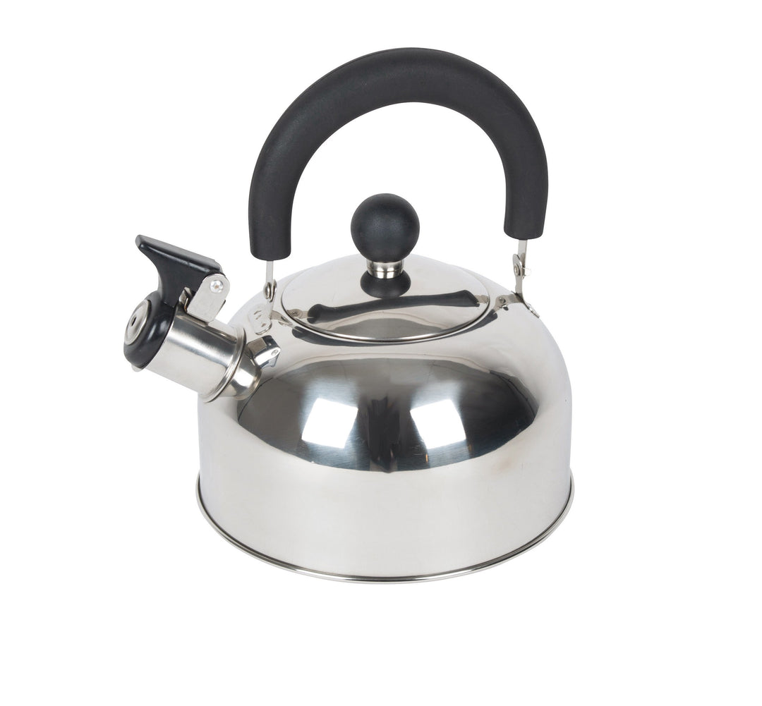 Bo-Camp Trend Flötenkessel Bombee Silber 1,2 l 1.2 Liter Silber, 1.2 Liter Silber