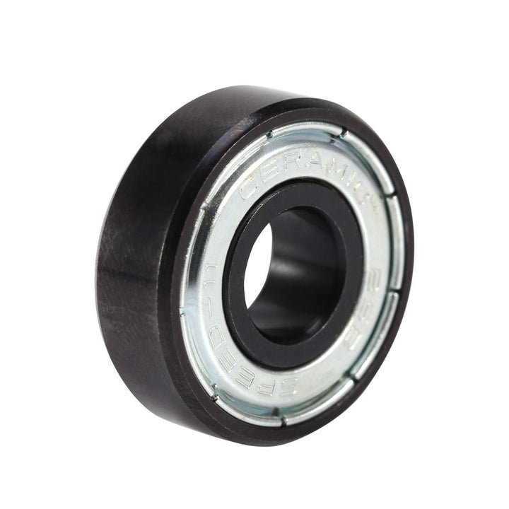 SALUTUYA 16pcs / Set Inline-Rollschuh, Hochgeschwindigkeits-608-Lager Einseitige Schild-Keramikkugel