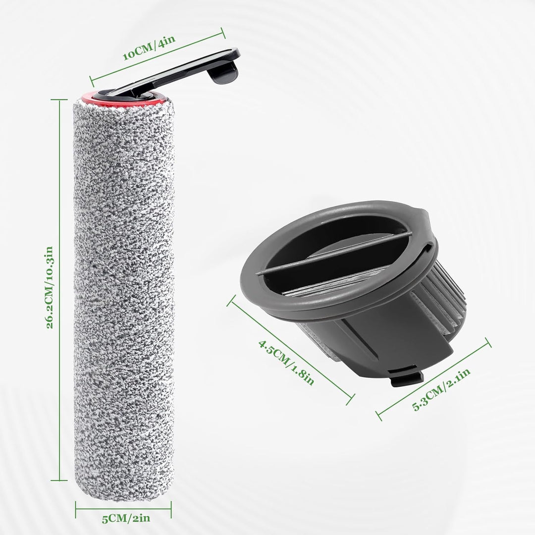 Bürstenrolle + Filter Ersatzteile für Dreame H14 Pro, H14, H14 Dual Nass-und Trockensauger, Zubehör