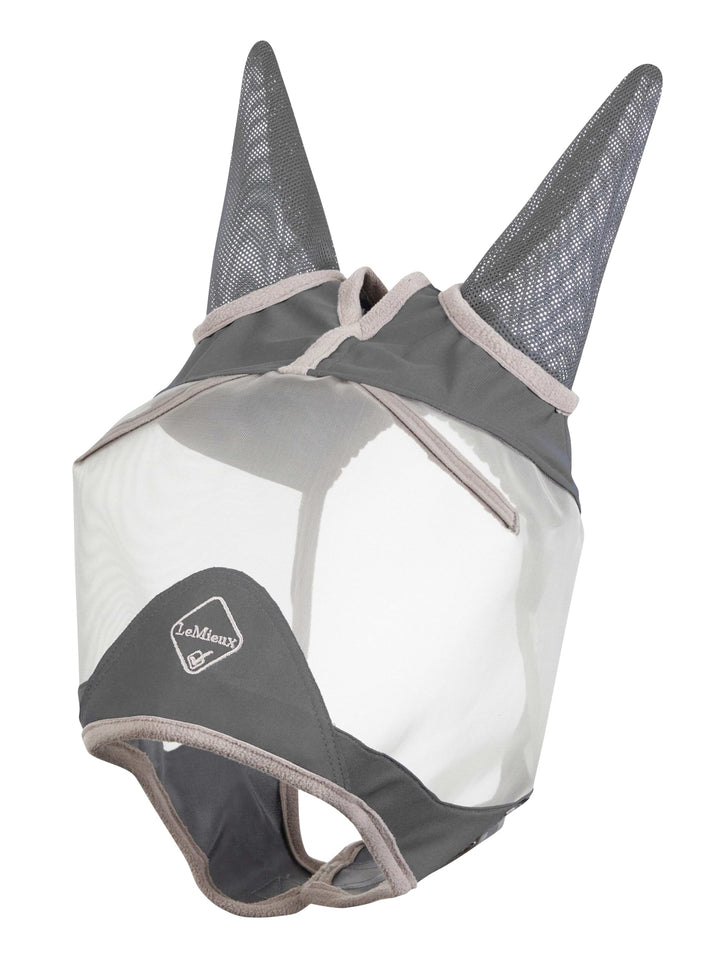 LeMieux Armour Shield Pro Fly Mask Half Fliegenmaske XL grau, XL grau