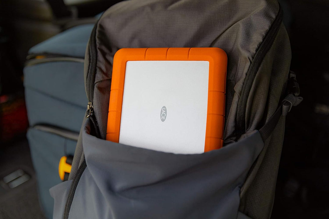 LaCie Rugged Raid Shuttle 8TB externe Festplatte, tragbare HDD - USB-C USB 3.0, Drop Shock Staub Was