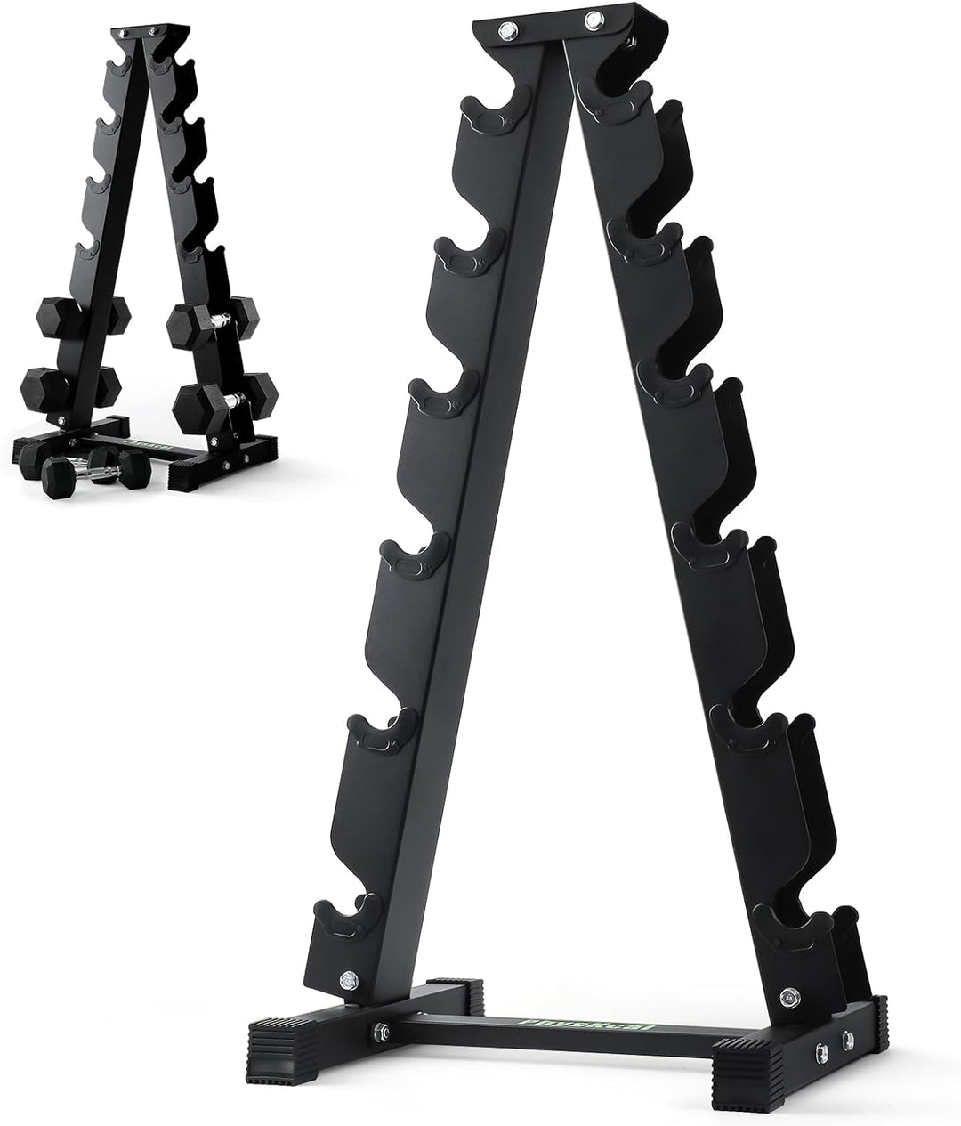 PhysKcal Kurzhantel Rack,Hantelablage für Kurzhanteln, Strapazierfähiger Stah,250kg/300kg Belastbark