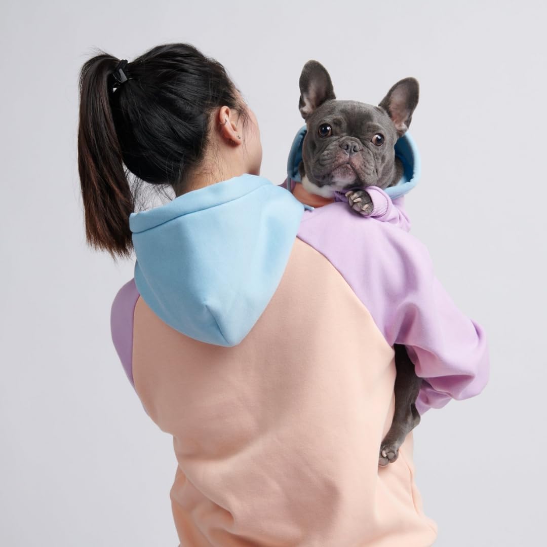 Spark Paws Hunde Hoodie Sweatshirt Pullover - Premium Qualität, weich, Komfortabel und passend für g
