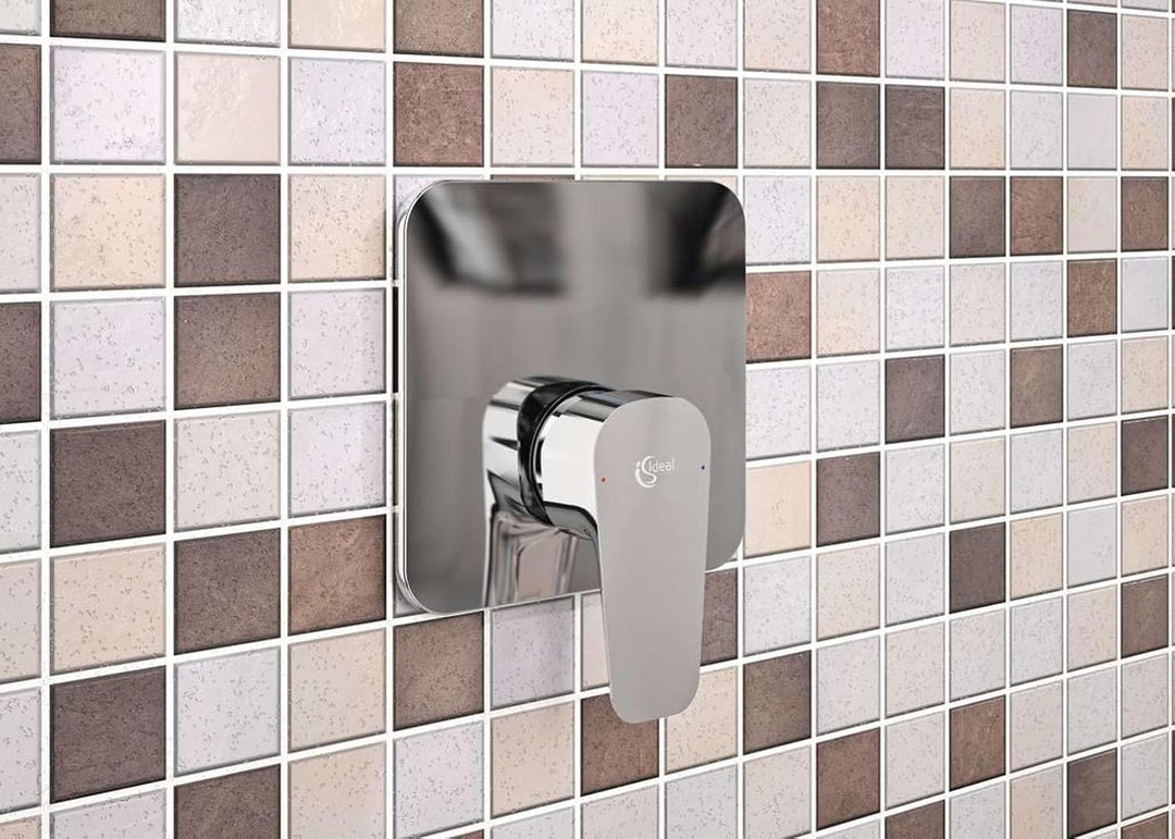 Ideal Standard A7188Aa Einbauarmatur für Dusche, Chrom Einbau-Dusche, Einbau-Dusche