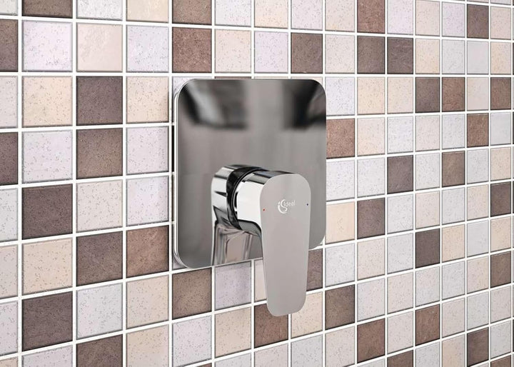 Ideal Standard A7188Aa Einbauarmatur für Dusche, Chrom Einbau-Dusche, Einbau-Dusche