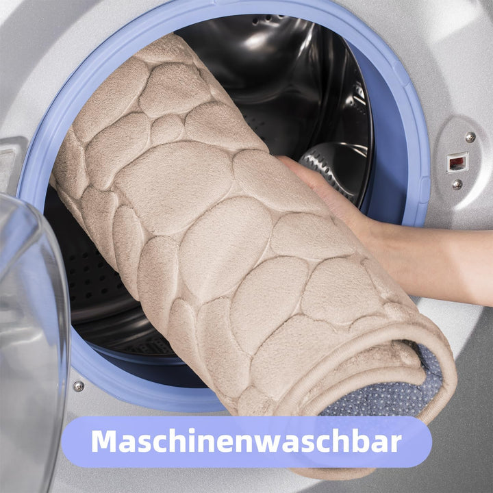 chakme Badematte Memoryschaum Badteppich Memory Foam Duschvorleger Saugfähige Badvorleger Badezimmer