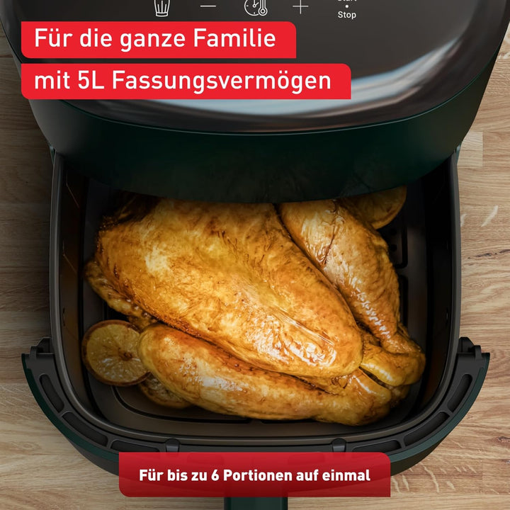 Tefal Easy Fry Max Heissluftfritteuse, 5l Fassungsvermögen, 6 Personen, gesunde und köstliche Mahlze