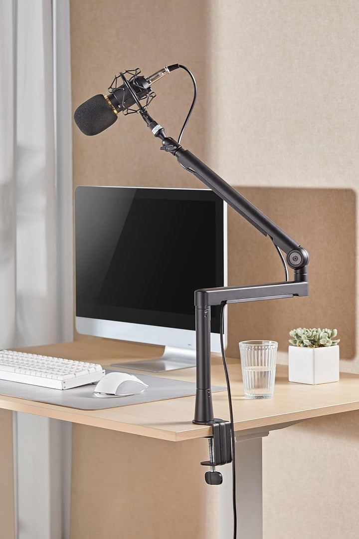 Halterungsprofi Alu Mikrofon Halterung Ständer HPMIC-1AL