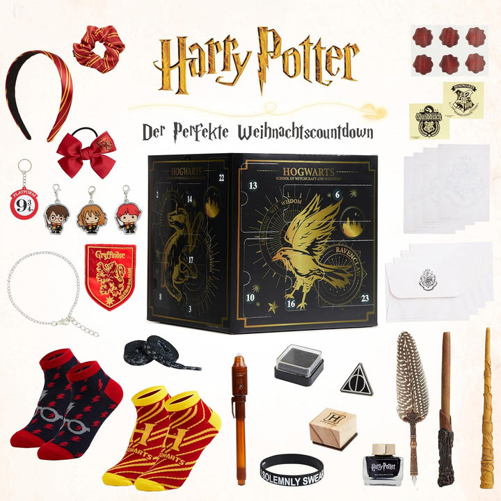 Harry Potter Adventskalender 2022 Kinder, Cube Advent Calendar Kinder, 24 Überraschungen Adventskale