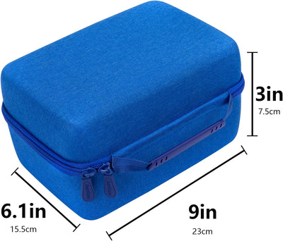 Aenllosi Harte Tasche Hülle für Tonies Toniebox Starter Set Tonies Musikbox, Nur Tasche (Blau), Blau