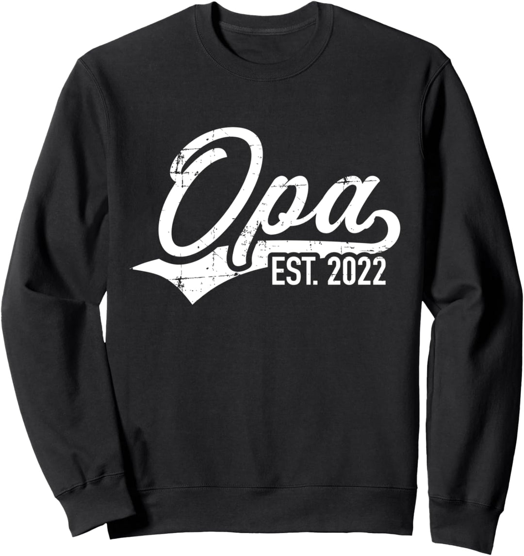 Opa 2022 Schwangerschaft verkünden Sweatshirt