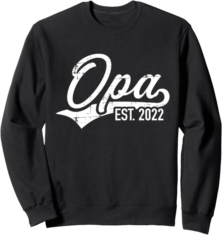 Opa 2022 Schwangerschaft verkünden Sweatshirt