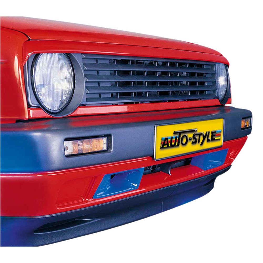 AUTO-STYLE Grill ohne Markenemblem kompatibel mit Volkswagen Golf II 1983-1991