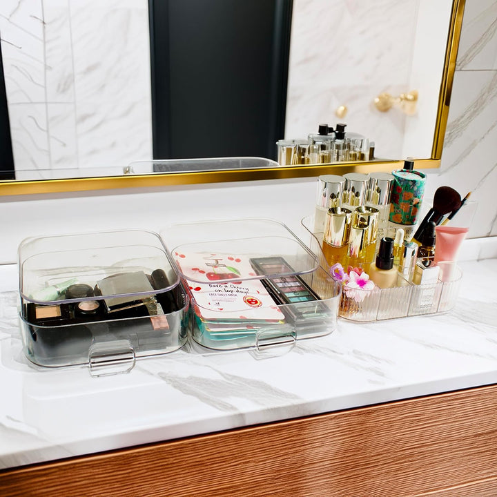 Schminktisch organizer - Make up Organizer mit Schubladen - Kosmetik Organizer - Parfüm Organizer -