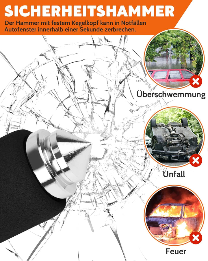 Tevlaphee Lenkradkralle, Lenkradschloss für Auto, Auto Diebstahlsicherung, Lenkradsperre Wohnmobil,