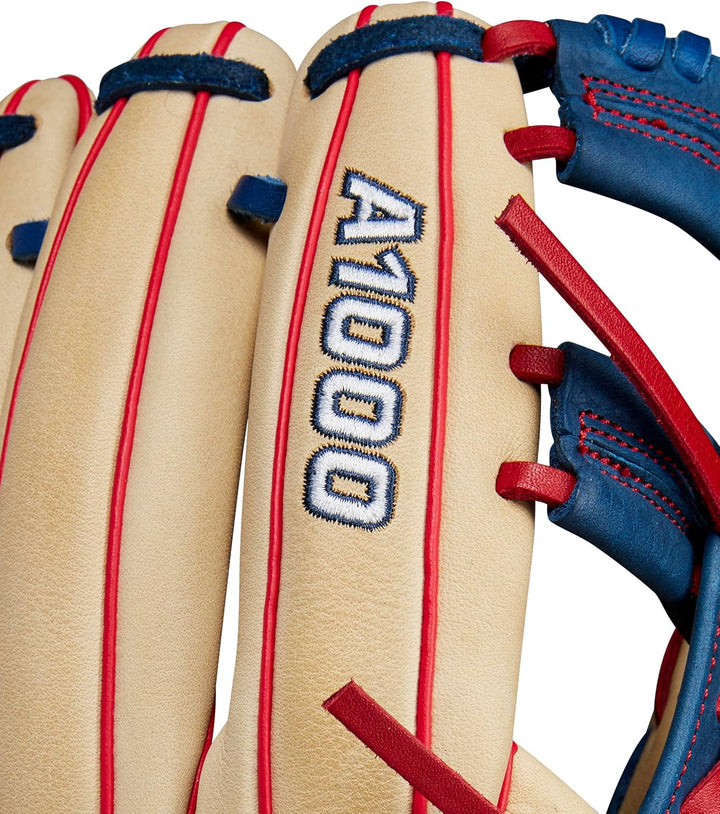 WILSON 2024 A1000 Infield Baseballhandschuhe – 27,9 cm, 29,2 cm, 29,8 cm und 30,5 cm Linke Hand Wurf