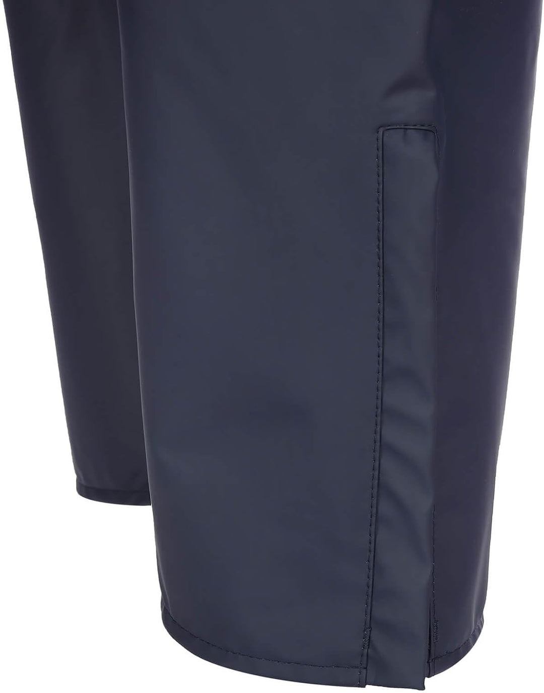 modAS Unisex PU-Regenbundhose Profi - Regenhose Damen Herren Leichte Gummihose Winddicht Wasserdicht