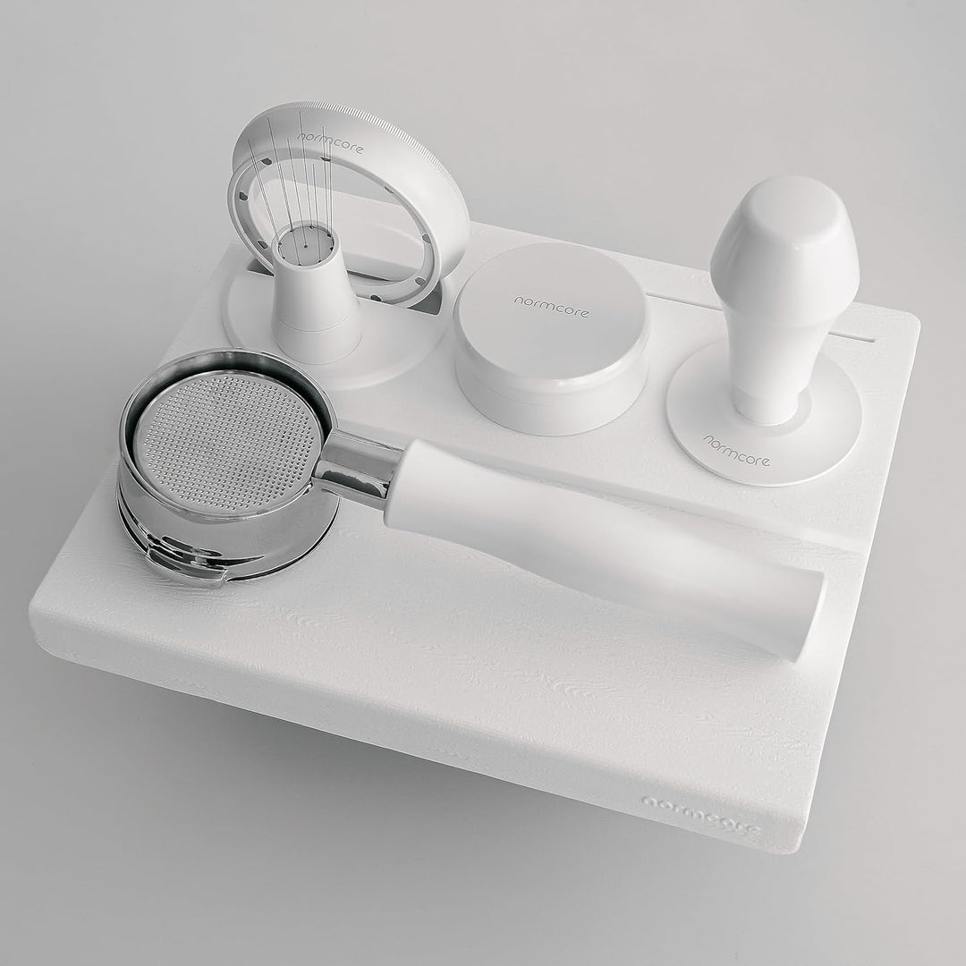 Normcore Tampermatte Silikon Espresso Tamper mit Kantenschutz, Tamping Matte Anti-Rutsch Tampen incl