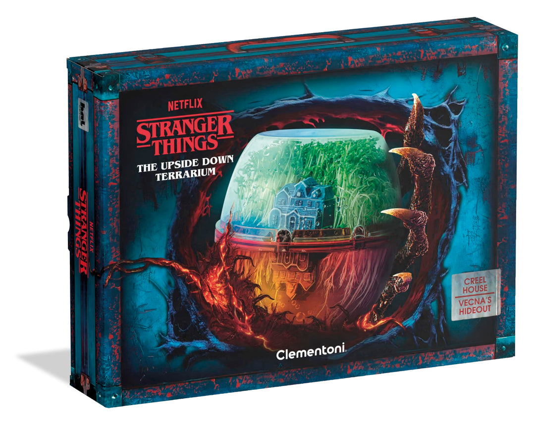 Stranger Things - „Schattenwelt-Terrarium Vecnas Haus und Schattenwelt - Kreativ-Set zur Nachbildung