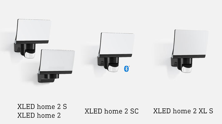 Steinel LED-Strahler XLED Home 2 S weiss, Flutlicht, voll schwenkbar, 13,7 W, 180° Mit Bewegungsmeld