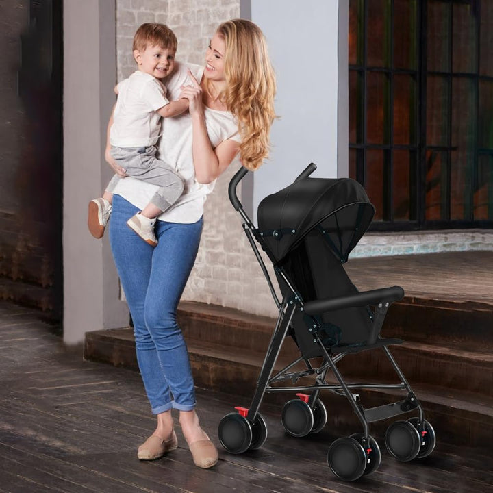 homewell Kinderwagen CITY Buggy Kinderbuggy klappbar Sportwagen Faltbar mit Sicherheitsgurt und Sonn